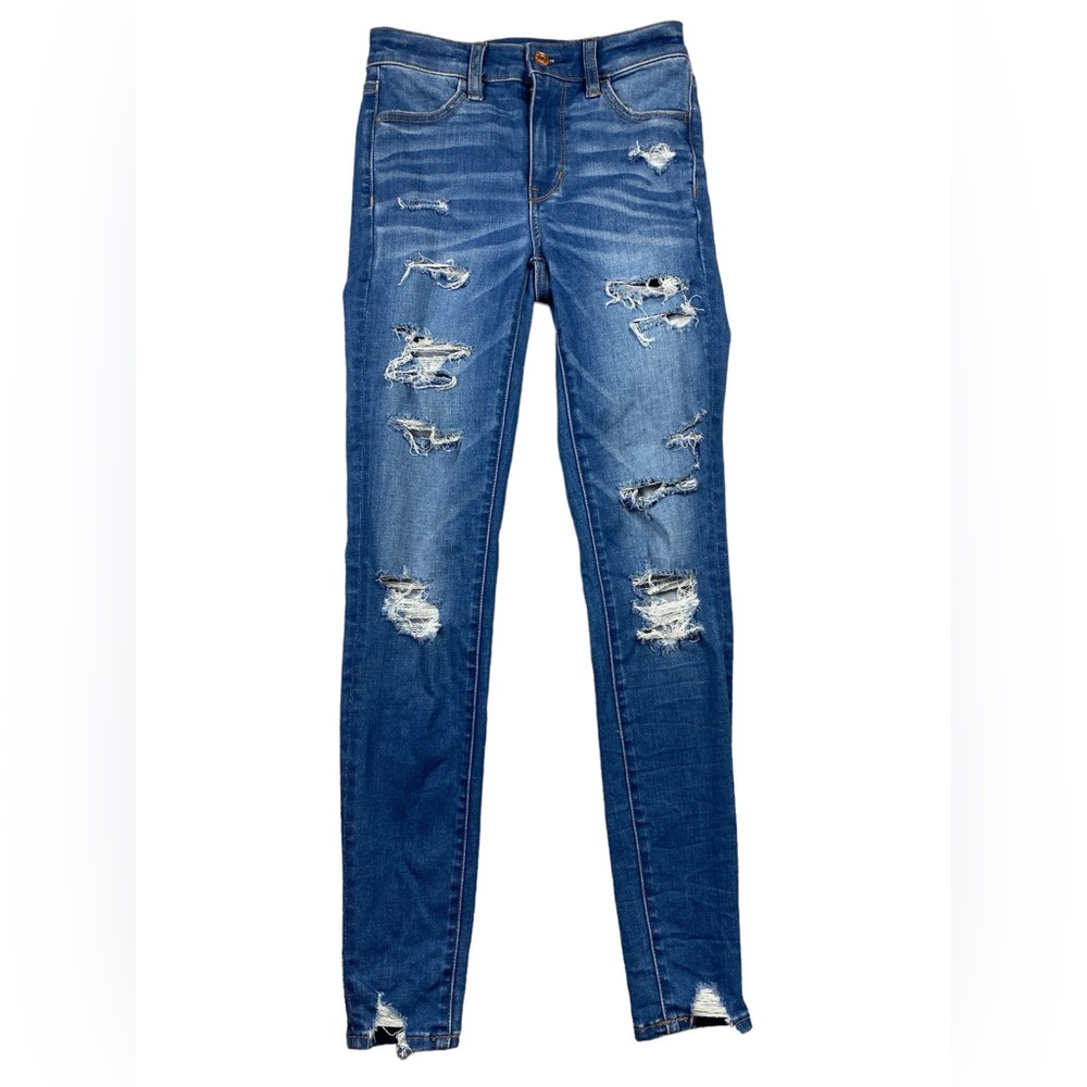 American Eagle Outfitters Next Level Stretch Temp Tech Super Hi Rise Jegging.